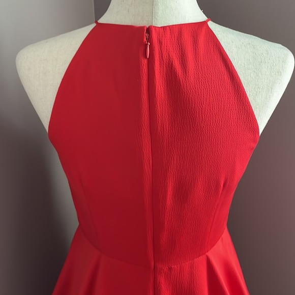 aidan by Aidan Mattox Red Cocktail Dress! High Low Women’s US sz 4 - Picture 7 of 13